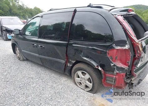 2005 Dodge Caravan Sxt из США, поврежденный, VIN 1D4GP45R45B325077